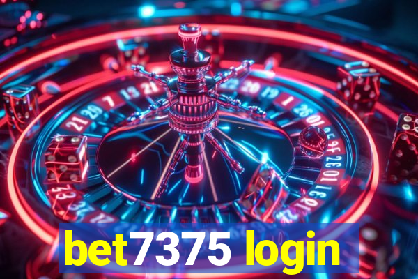 bet7375 login